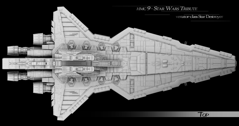 Wyrdysm Games • View topic - First ship! Venator-class Star Destroyer!
